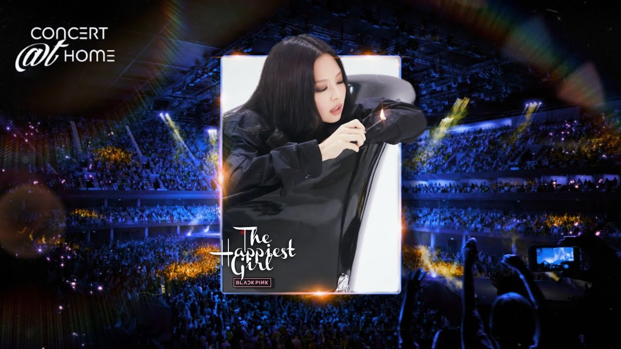 블랙핑크 (BLACKPINK) - THE HAPPIEST GIRL | Concert Version (with fans)