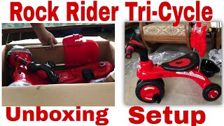 Rock Rider Tricycle | Unboxing | Setup | 3,000tk | RFL