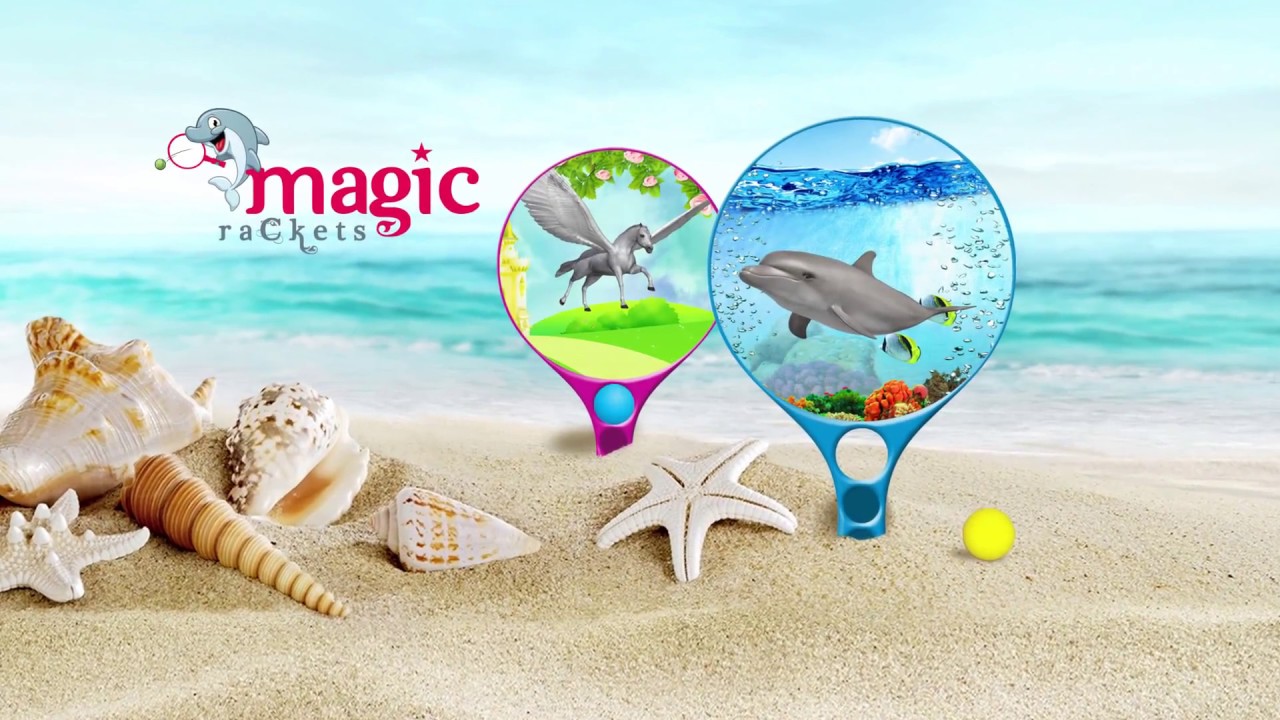 Magic Rackets. The World's first animated paddleball rackets - YouTube