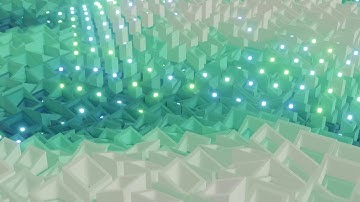 Cubic Waves | Blender | Geometry Nodes