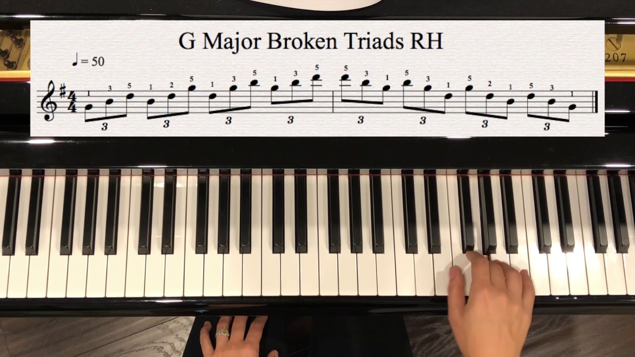 G Major Triads (Level 1 RCM)