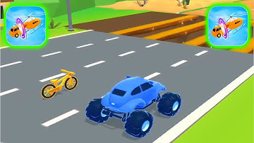 Shape Shifting Gameplay All Levels Android, iOS Mobile Walkthrough #10