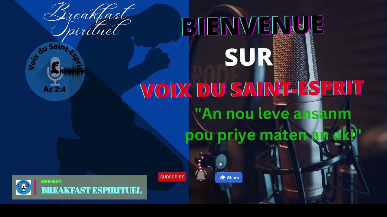 An nou leve pou priye maten  Vendredi 16 Janvier la / mois de la conquête