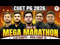 Target 300/300 DAY-3 CUET PG 2026: Non-Stop Mega Marathon | COQP11 & COQP12 (Day 1) | STUDY CAPITAL