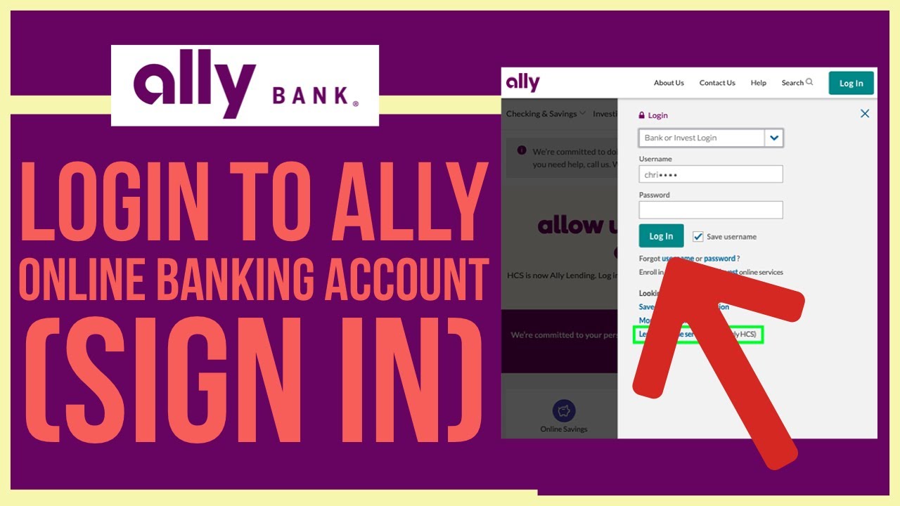 How to Login to Ally Bank Online Banking Account? Ally Bank Sign In ...