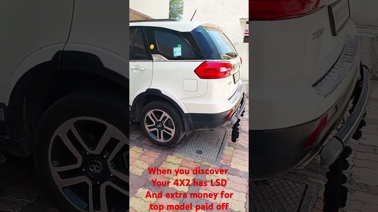 TATA hexa 4x2 has LSD in rear. 