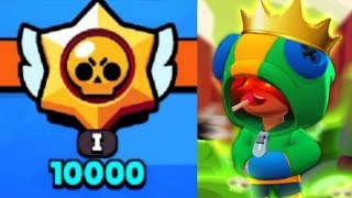 Efsanevi̇ Leon İle 10.000 Kupa Oldum - Brawl Stars