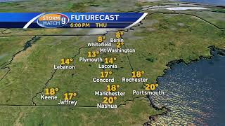 Chilly, breezy for Thursday and Friday