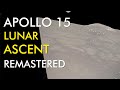 Apollo 15 Lunar Ascent - Upscaled and Interpolated to 60FPS