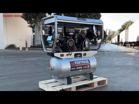 Fortress 30 Gallon 420 Cc Truck Bed Compressor Harbor Freight