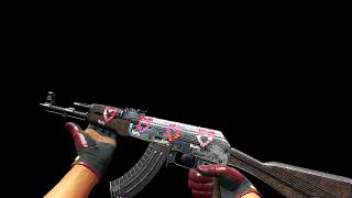 Csgo Sticker Mouz Holo Paris 2023 Ak-47 Steel Delta