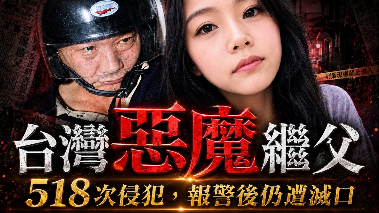 女孩遭繼父侵犯518次，報警後仍遭滅口｜台灣惡魔繼父案#案件 #案件解說 #真实事件