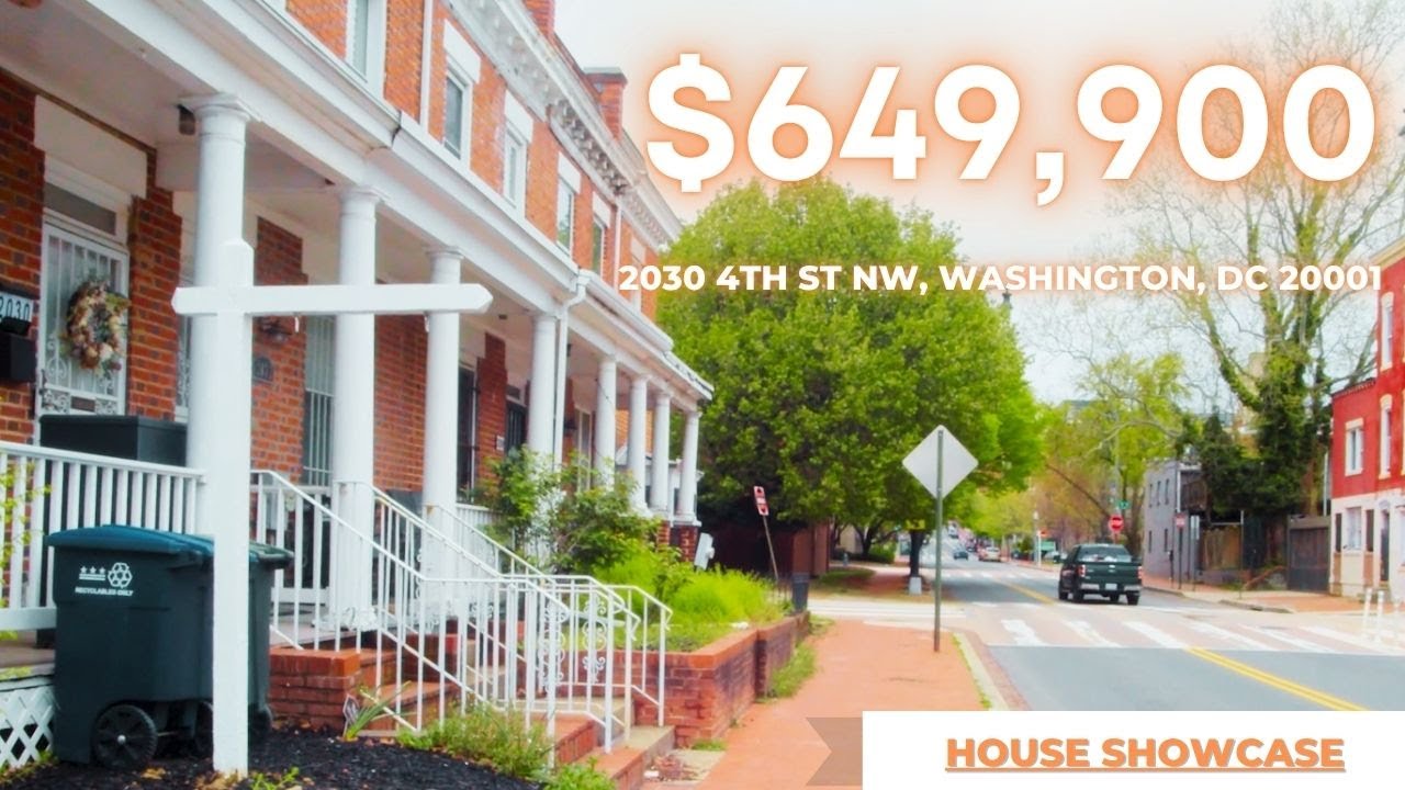 Explore Historic Charm at 2030 4th St NW – A LeDroit Park Gem