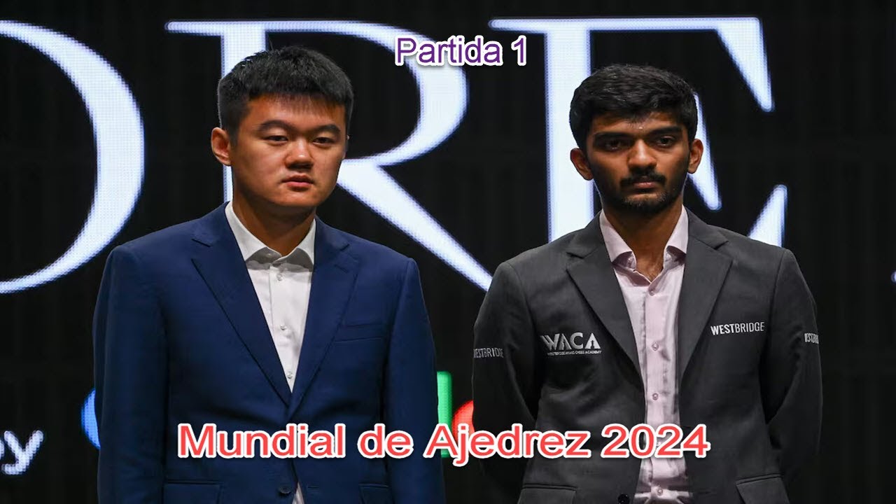 FIDE World Championship. Mundial de Ajedrez 2024. Ding Liren contra ...