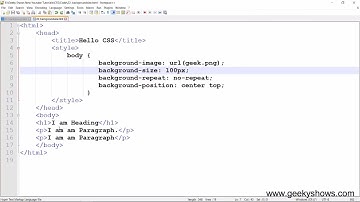 background size property in CSS (Hindi)