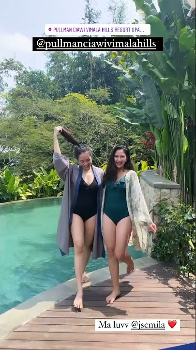 #shorts Jessica Mila pakai baju berenang
