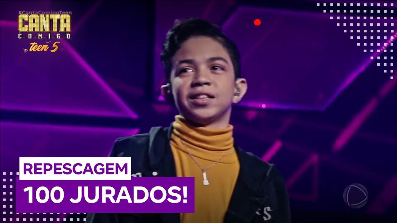 Guilherme Cartaxo canta Zezé Di Camargo e Luciano e encanta os 100 jurados