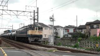 4073レ EF65-1078 鴻巣~北鴻巣通過