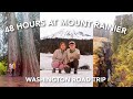 48 HOURS AT MOUNT RAINIER IN MID-JUNE | MAKING THE MOST OF A SNOWY AND RAINY TRIP