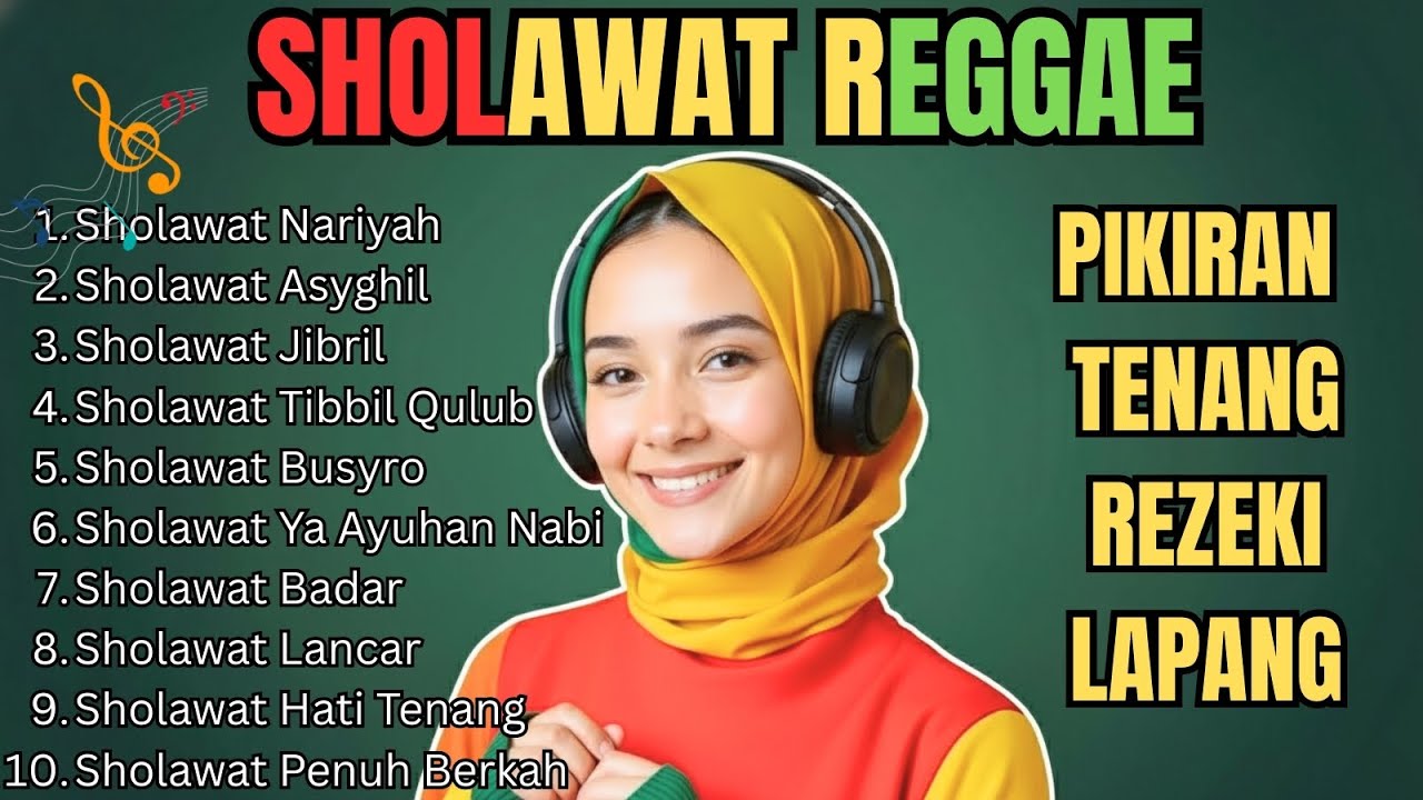🎶 Sholawat Reggae Merdu Terbaru | Penyejuk Jiwa 🌿