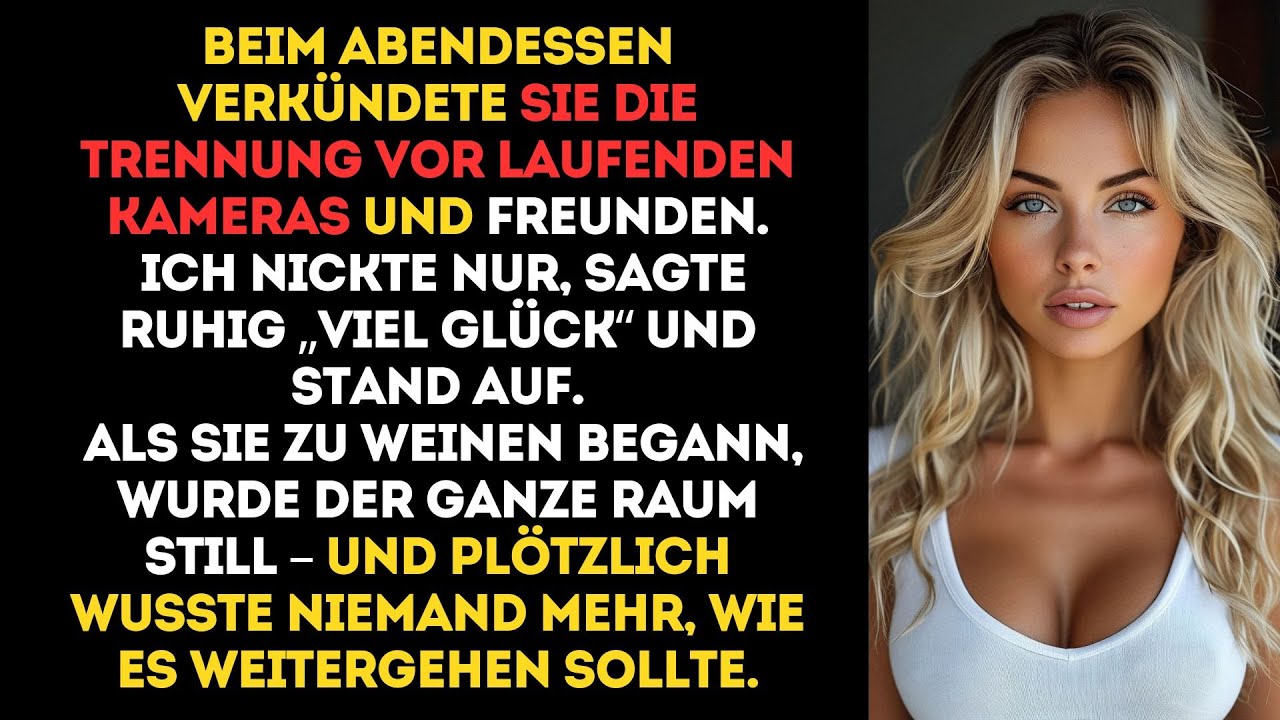 Sie inszenierte unsere Trennung vor Publikum – doch meine ruhige Antwort zerstörte ihr ganzes Spiel.