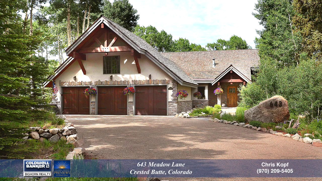 643 Meadow Lane Crested Butte Home For Sale YouTube