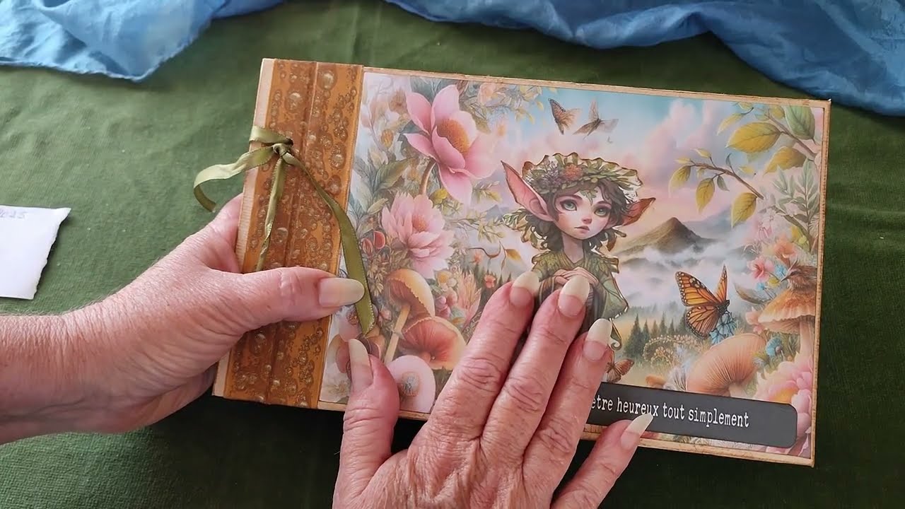 Carnet secret et album "Forêt Enchantée" ( papier de Hither de Juin 2025)