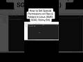 How to Set Special Permissions on Files & Folders in Linux (SUID, SGID, Sticky Bit)