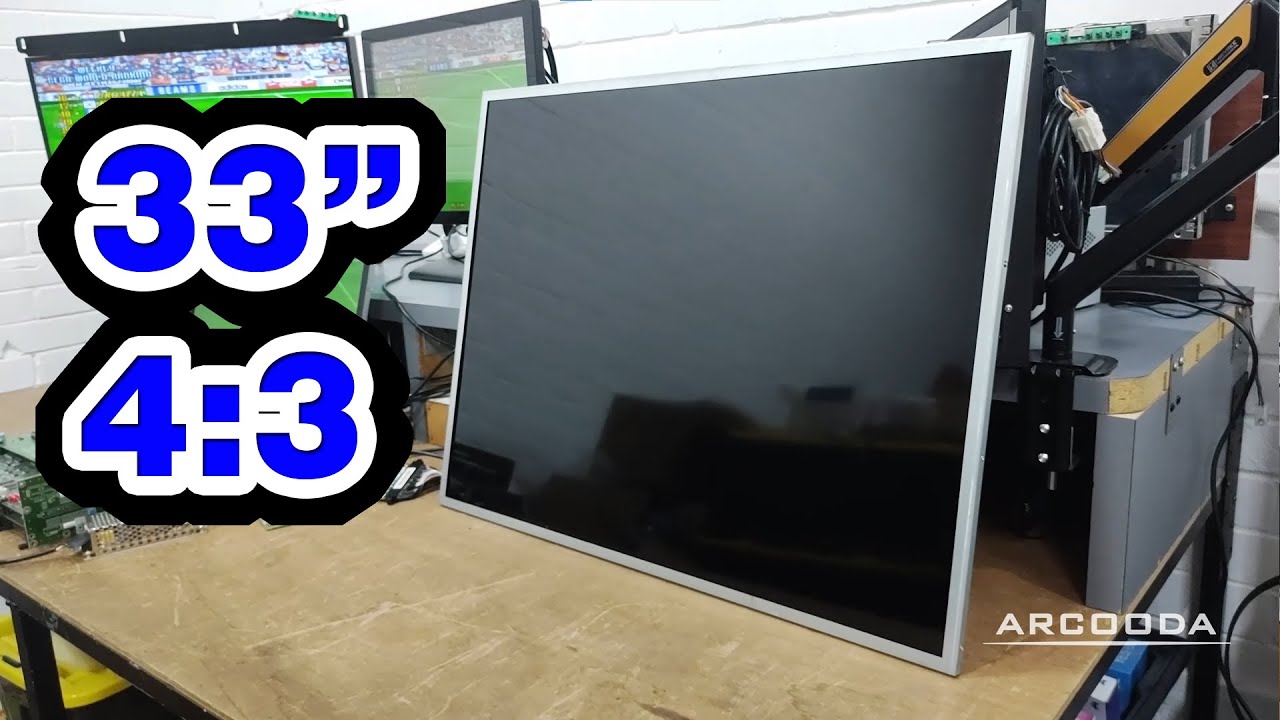 33 Inch 4:3 LCD Monitor - Coming Soon! - YouTube