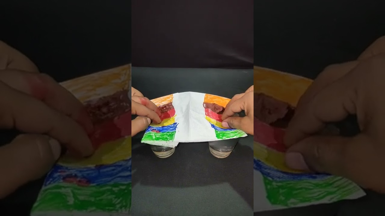 Best Rainbow Colours Trick | Best Science Experiment | 