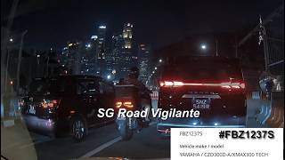 2sep2026 swissotel #FBZ1237S yamaha xmax food delivery rider hit by #SKA1680U toyota wish
