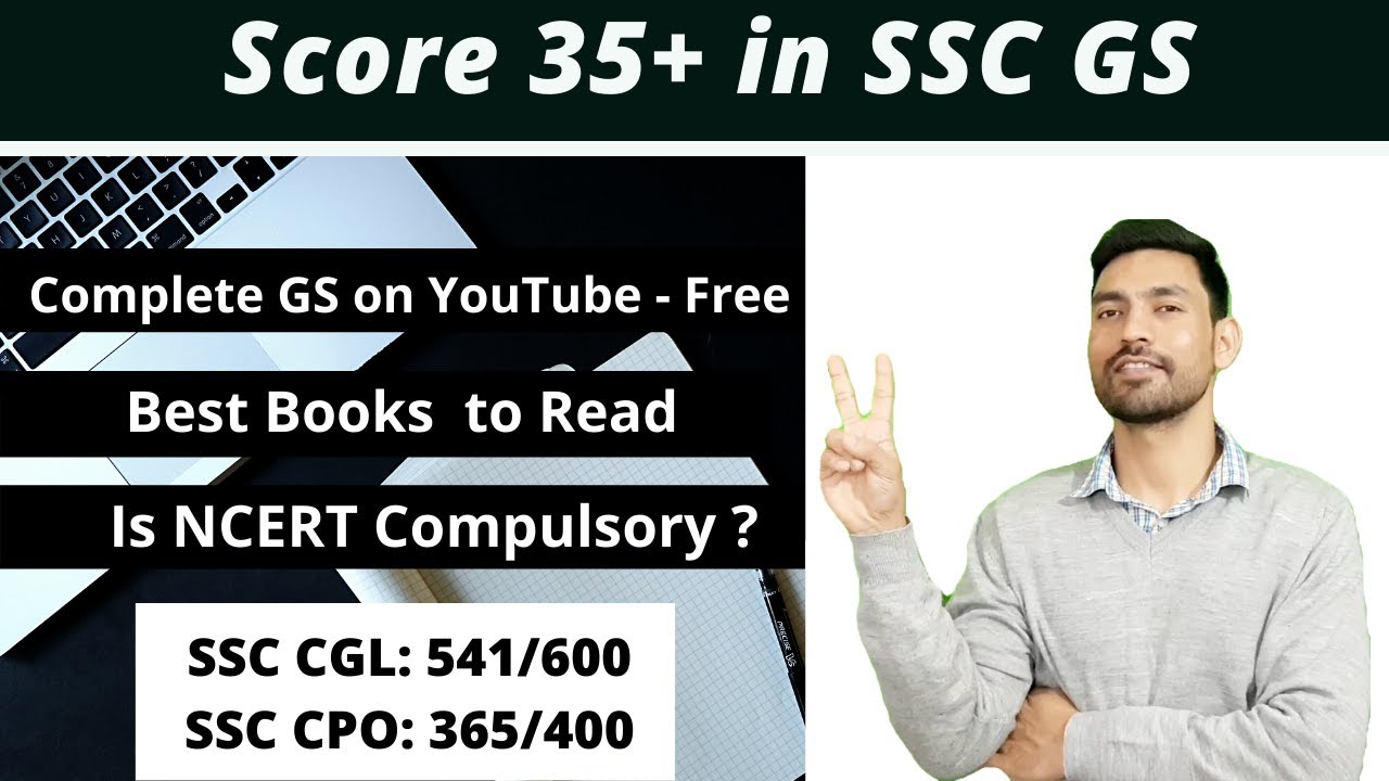 SSC CGL GS Preparation Strategy | Score 35+ in GK | Best books & Tips ...