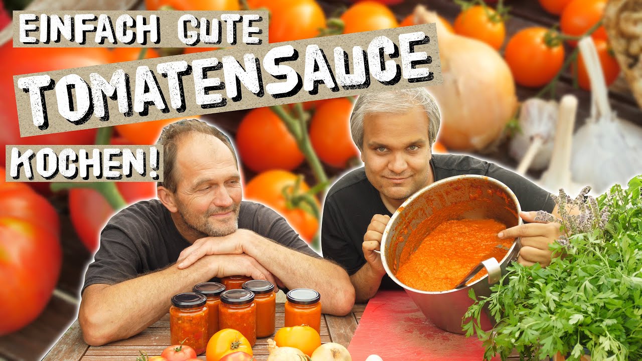So findest du DEINE Tomatensauce! Eigenes Lieblingsrezept finden und große Mengen einkochen!