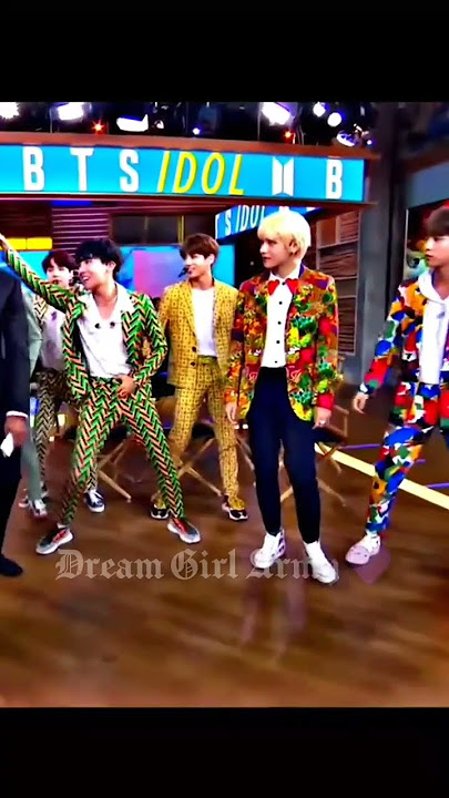 BTS IDOL DANCE PERFORMANCE   RAKA TAKA TAKA SONG EDIT