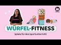 Acunny Fitnesswürfel – 12-seitiger Übungswürfel Für Ganzkörpertraining, Tragbar Für Zu Hause Und Unterwegs