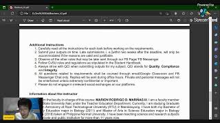 Class Orientation: BSES 27 Biochemistry