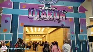 Otakon 2024 Anniversary exhibit