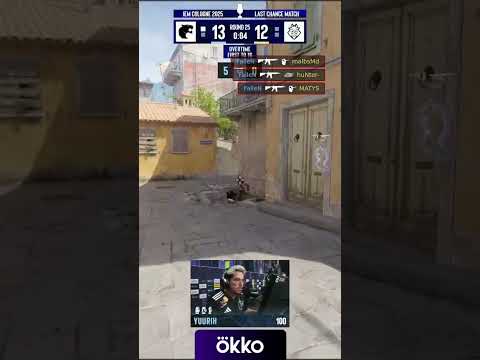 FalleN прочитал выход и сделал трипл зажимом в спину #esl #cs #кс #counterstrike #csgo