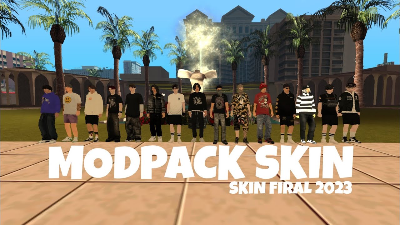 SHARE MODPACK SKIN WHITE V6 & SUPPORT ANDROID - LOW END PC