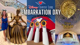 DISNEY WISH EMBARKATION DAY! Sail Away Party, Inside Room Tour, Marvel, Disney Cruise Line Vlog 2026