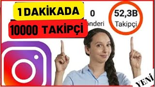 1 DAKİKADA 10000 TAKİPÇİ - İnstagram Takipçi Hilesi 2023 - Garantili