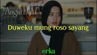 Angin Dalu (lirik lagu) Woro Widowati #story wa #lagu galau #angin dalu