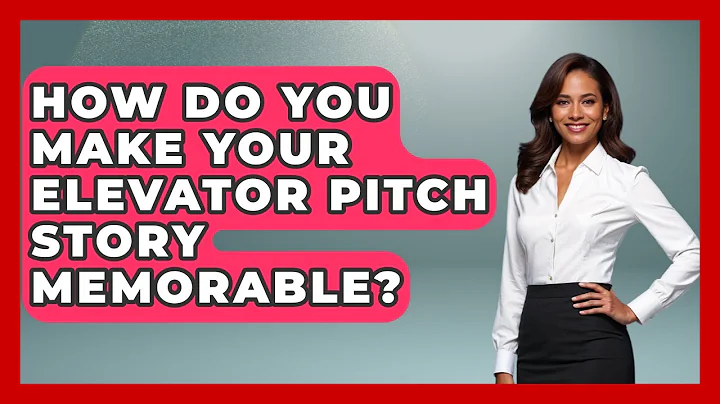 How Do You Make Your Elevator Pitch Story Memorable? - Job Success Network