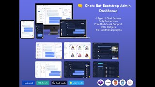 Premium Admin Template with Bootstrap 5 Admin Dashboard – Chatbot