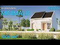 desain rumah minimalis 6x12 2 kamar tidur