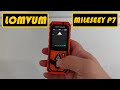 Лазерная рулетка с камерой и Bluetooth LOMVUM аналог MILESEEY P7