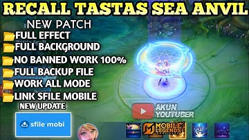 Script Recall Tas tas - Sea Anvil No Password || Full Voice || Full Effect