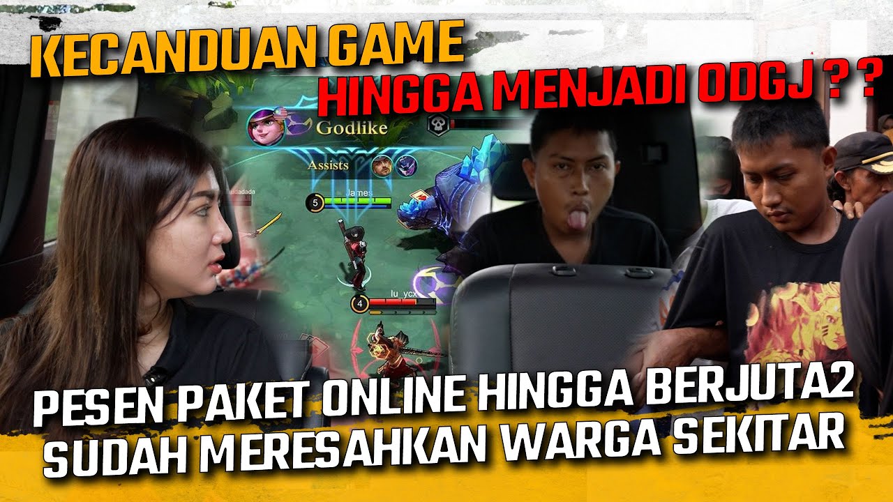 AKIBAT KECANDUAN MAIN GAME ONLINE HINGGA MENJADI ODGJ