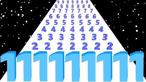 Number Merge Plus and Run! Vs Happy Cubes - ASMR, iOS, Walkthrough games ( Max levels ) New Update