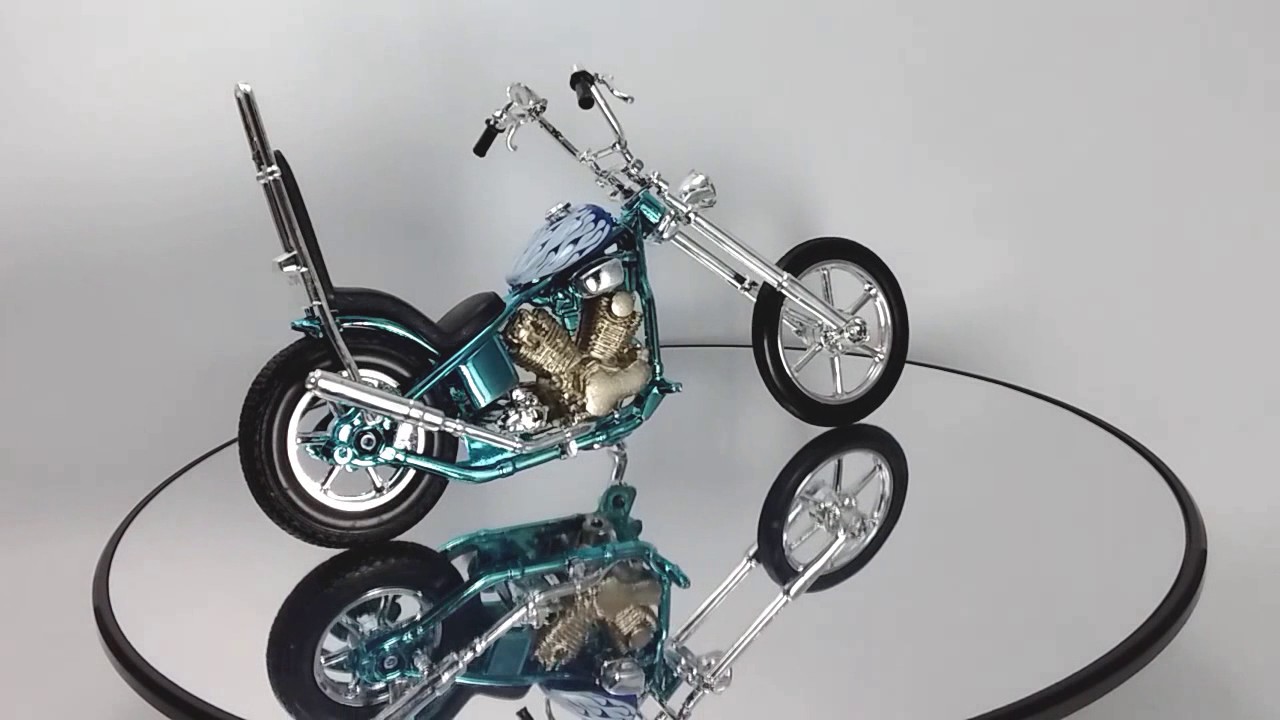 Miniaturas Motos Chopper Customizadas estilo Harley Davidson Kit com 6  modelos 